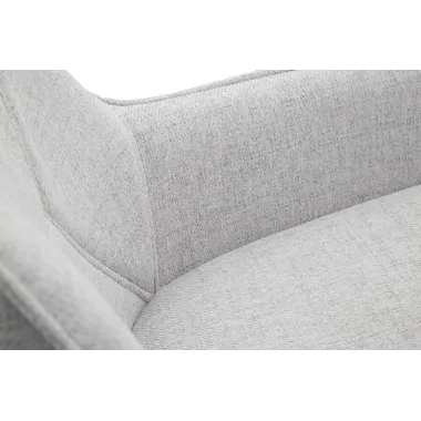 Stołek Barowy Szary Zestaw 2 szt 55x55x109 cm